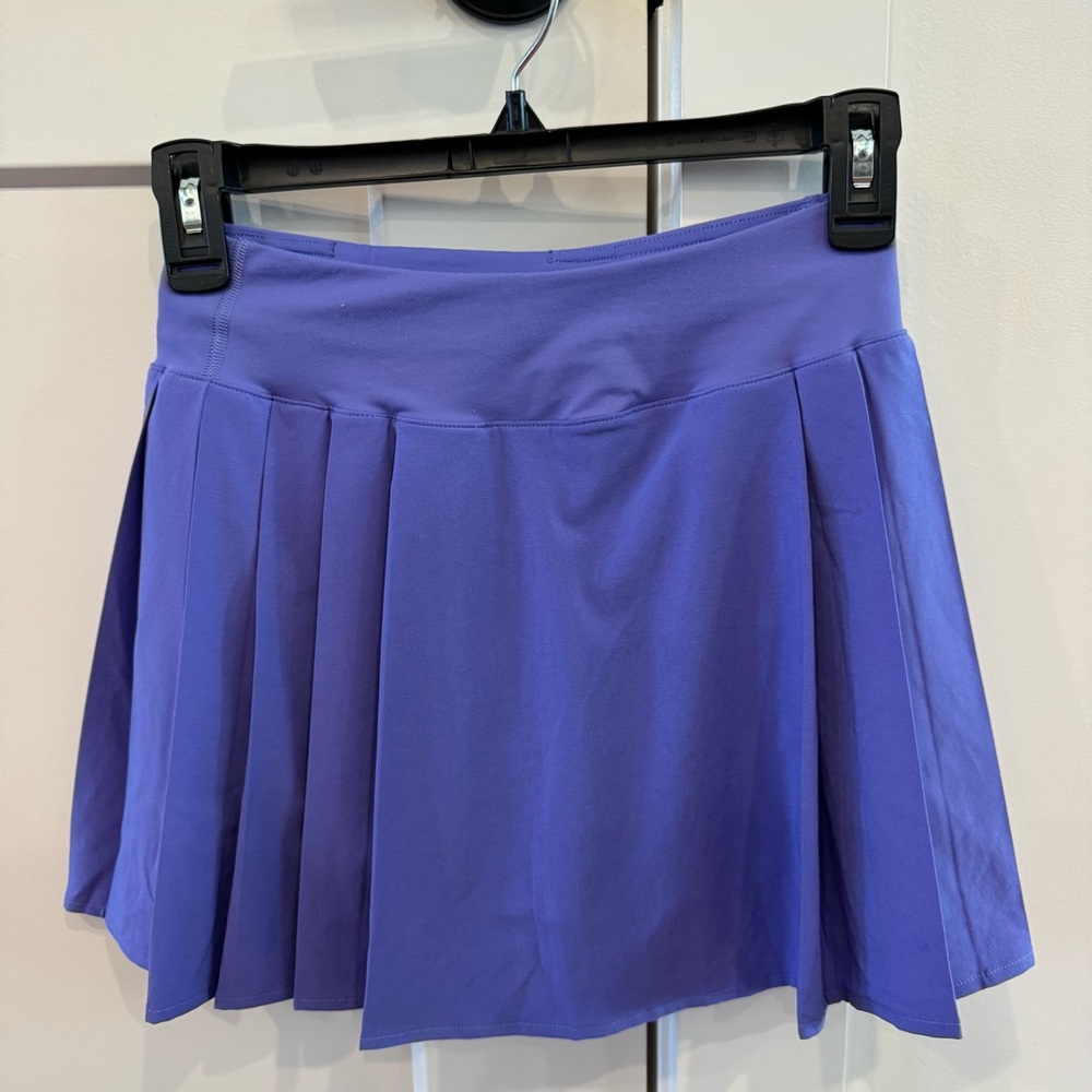 Lululemon Women's Periwinkle / Purple Pleated Skort
